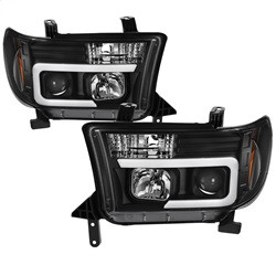 Projector Headlights - Version 2 - Light Bar DRL - Black (5085344) — primary image
