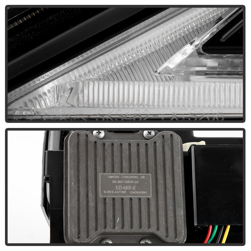 High-Power LED Module ( Low Beam ) Equipped Headlights - Black (5088246)