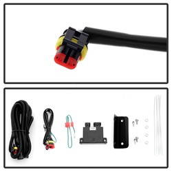 Daytime LED Running Lights System - Paintable — angled view
