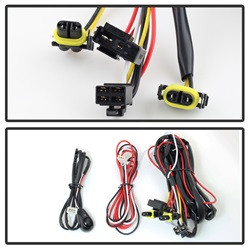 OEM Fog Lights w/ Universal Switch - Clear (9040887) — angled view