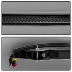 Daytime LED Running Lights System - White — angled view