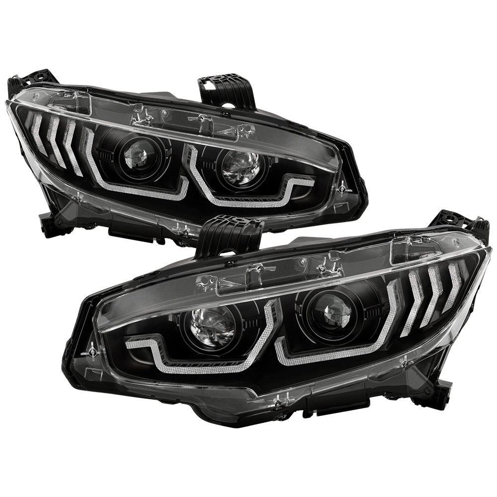 LED Headlights - Sequential Turn Signal - Black (5087539) — primary image