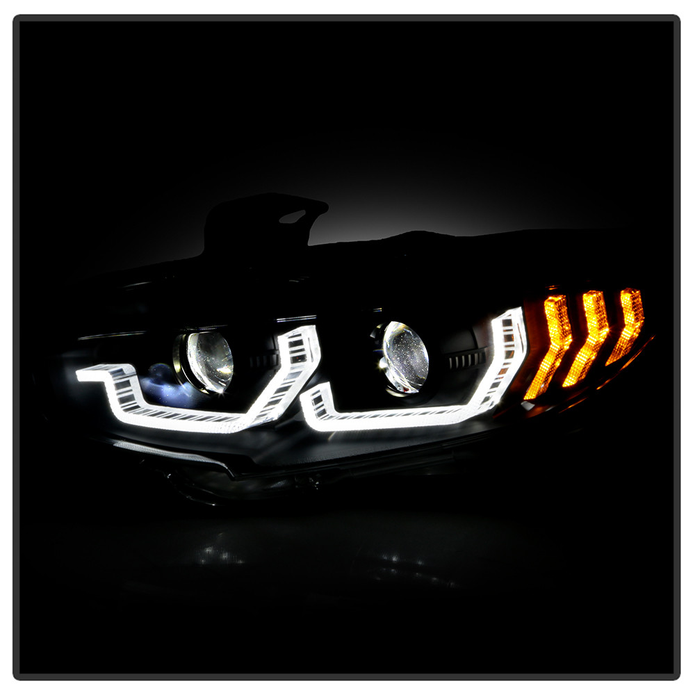 LED Headlights - Sequential Turn Signal - Black (5087539)