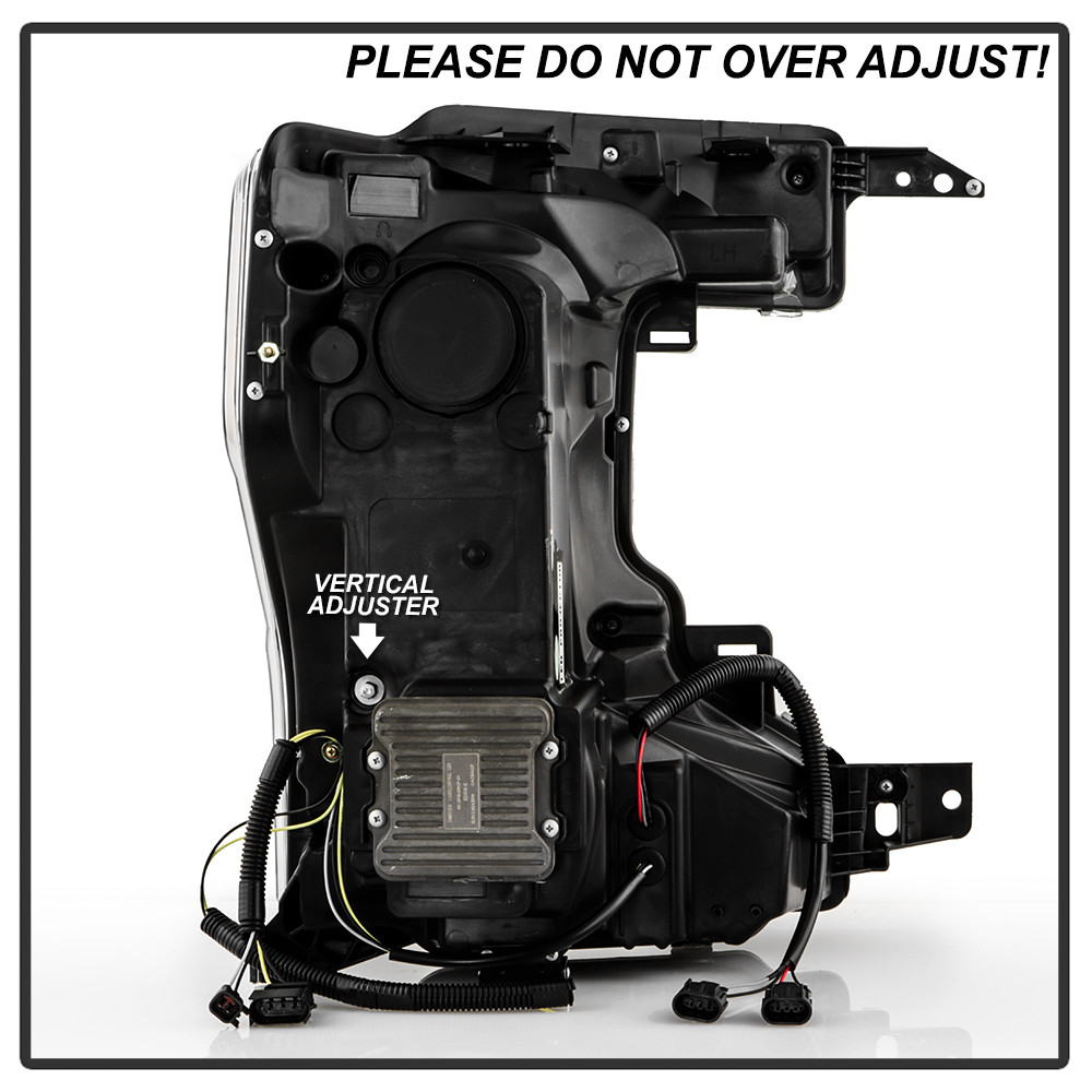 High-Power LED Module ( Low Beam ) Equipped Headlights - Black (5088635)