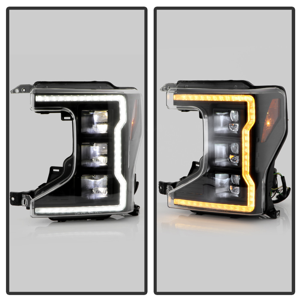 High-Power LED Module ( Low Beam ) Equipped Headlights - Black (5088635)