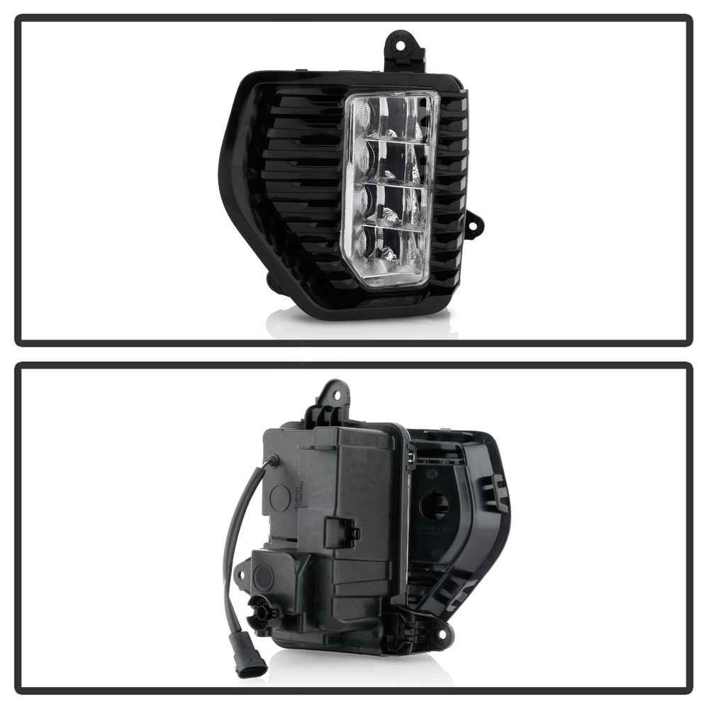 OEM LED Fog Lights w/ Universal Switch - Clear (5087010)