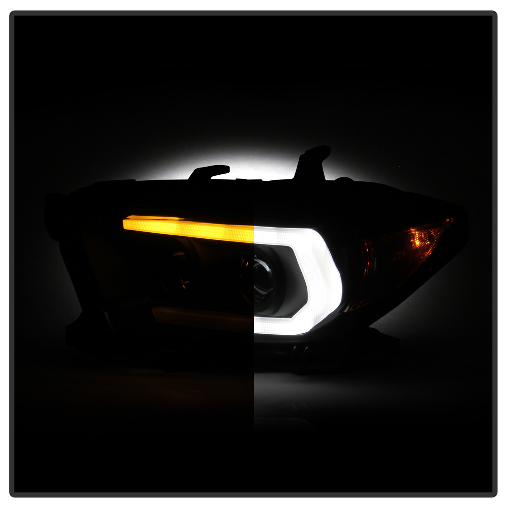 Projector Headlights - Sequential Turn Signal - Black Smoke