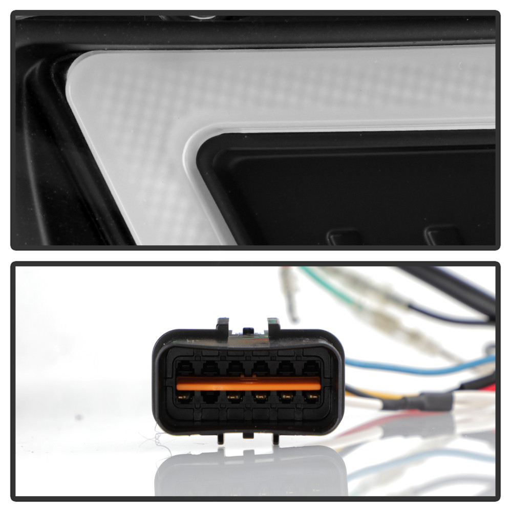 Projector Headlights - Sequential LED Turn Signal - Black (5088116)