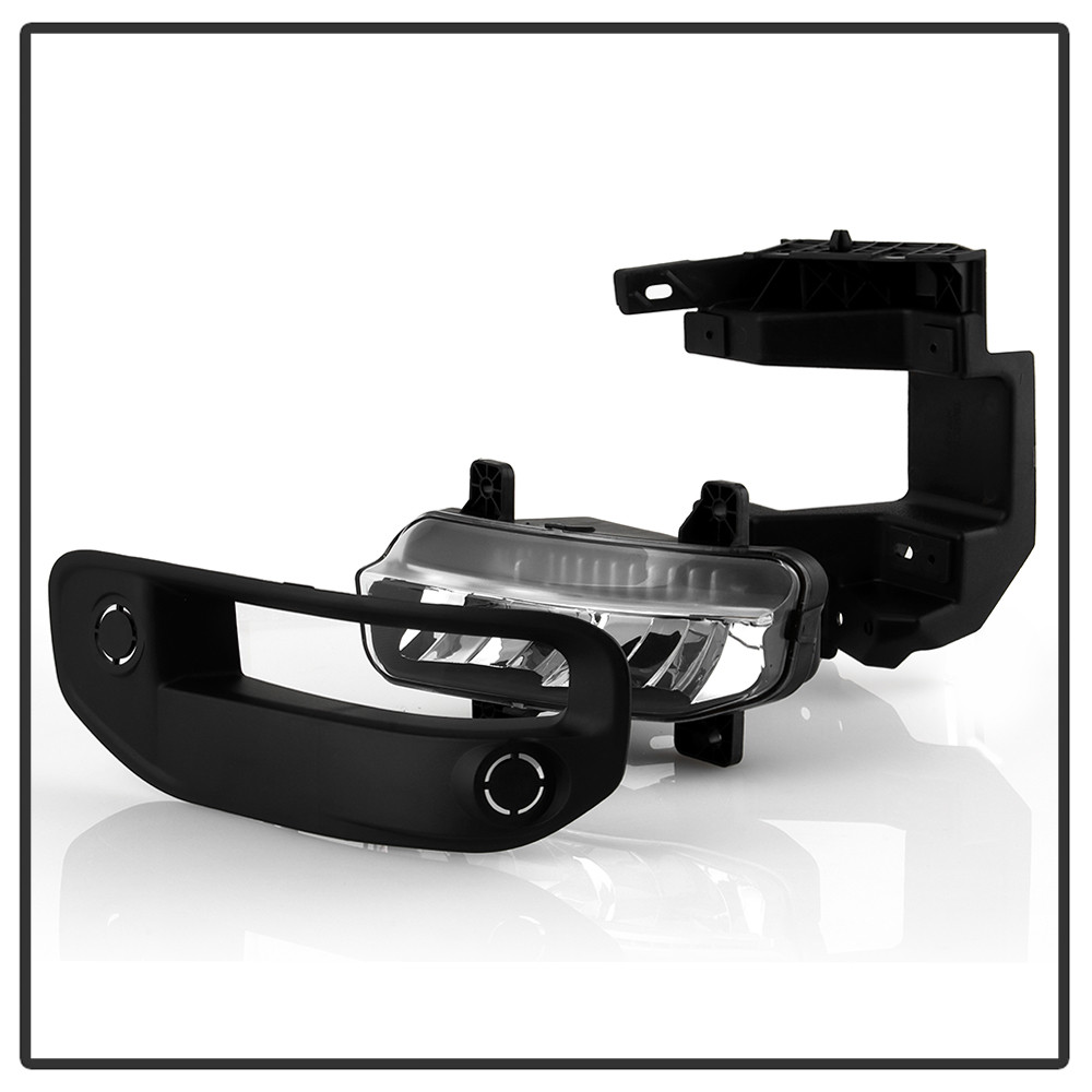 OEM LED Fog Lights w/ Universal Switch - Clear (9051067)