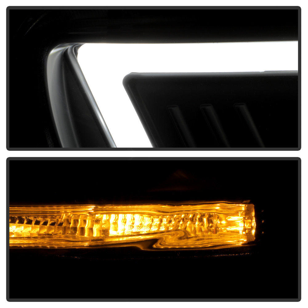 Projector Headlights - Sequential LED Turn Signal - Black (5088123)