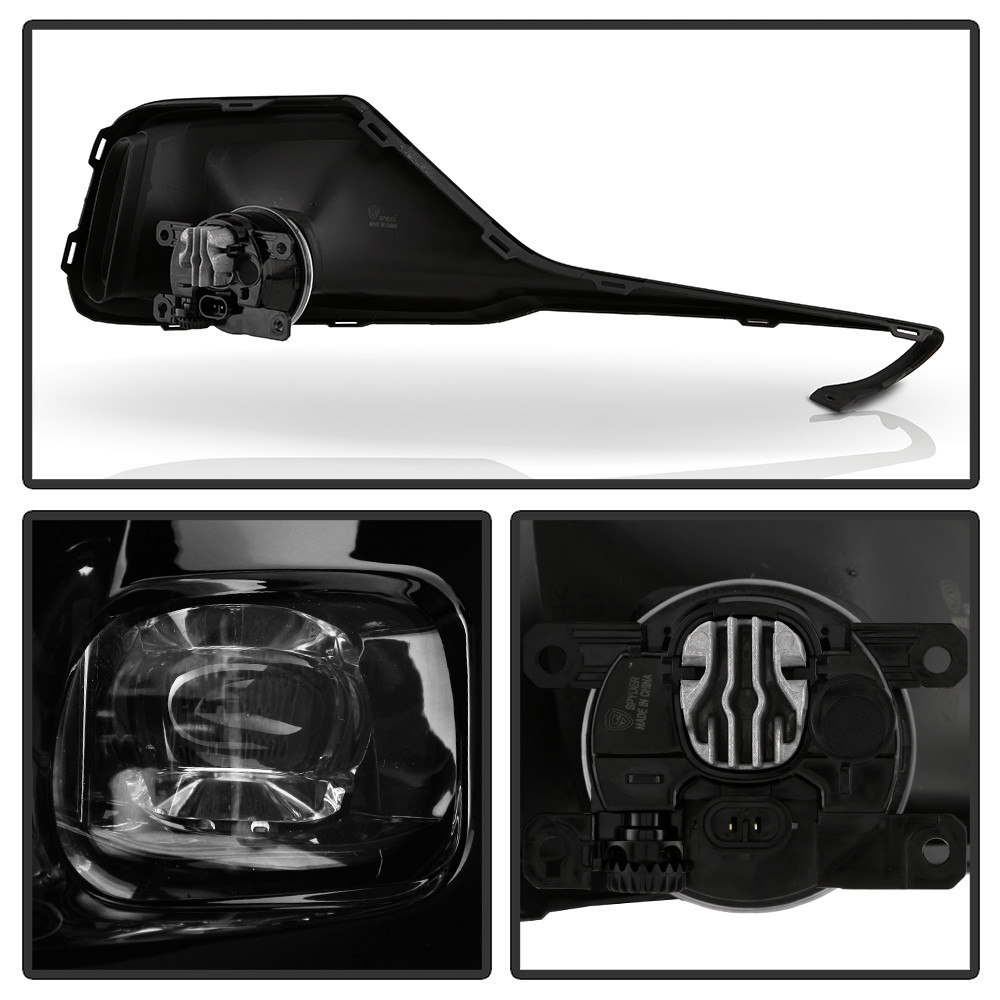 OEM Full LED Fog Lights w/ Switch - Clear (9051197)