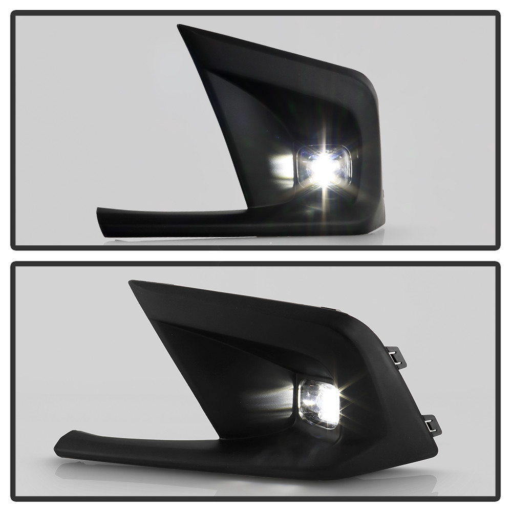 OEM Full LED Fog Lights w/ Switch - Clear (9051203)