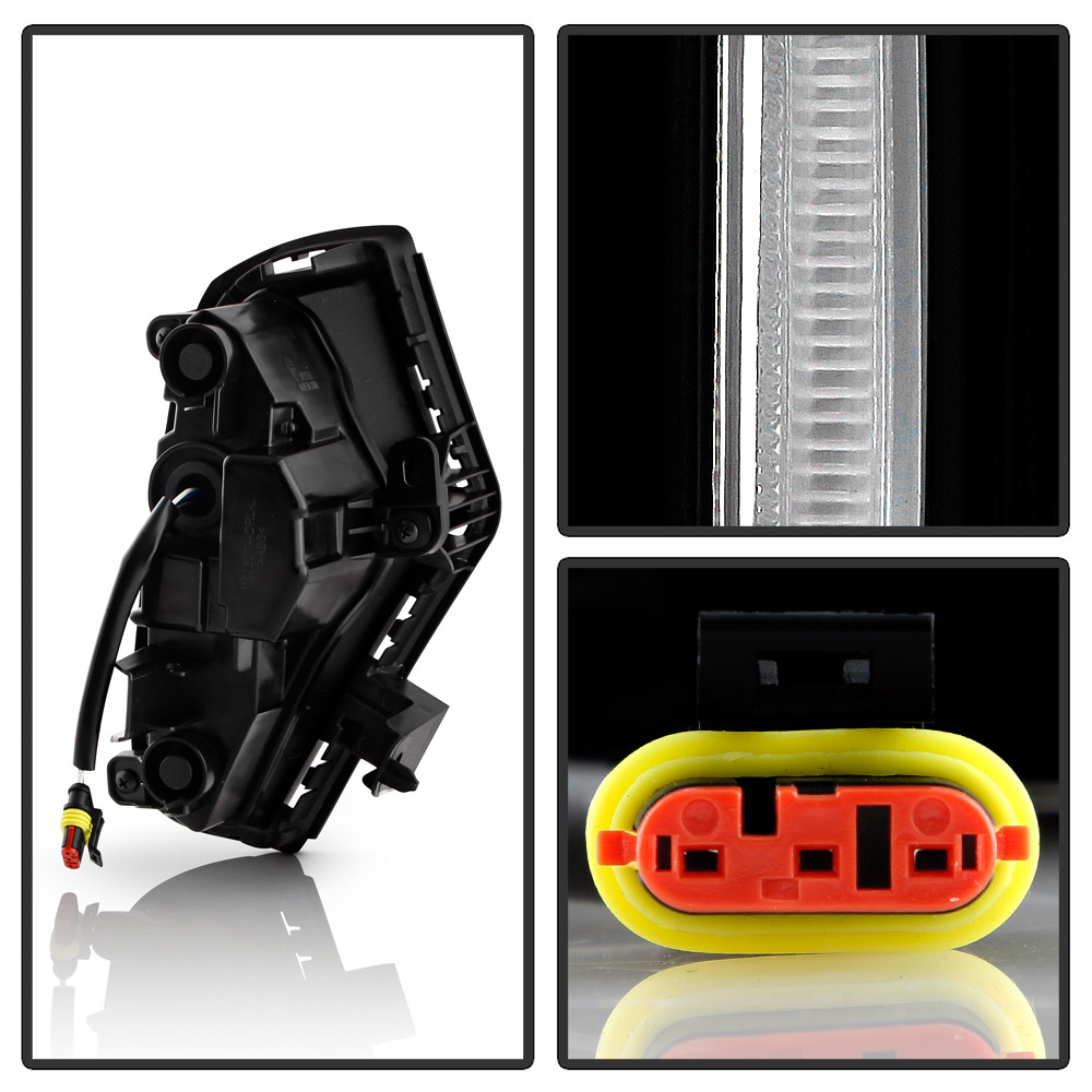 OEM Full LED Fog Lights w/ Switch - Clear (9051357)