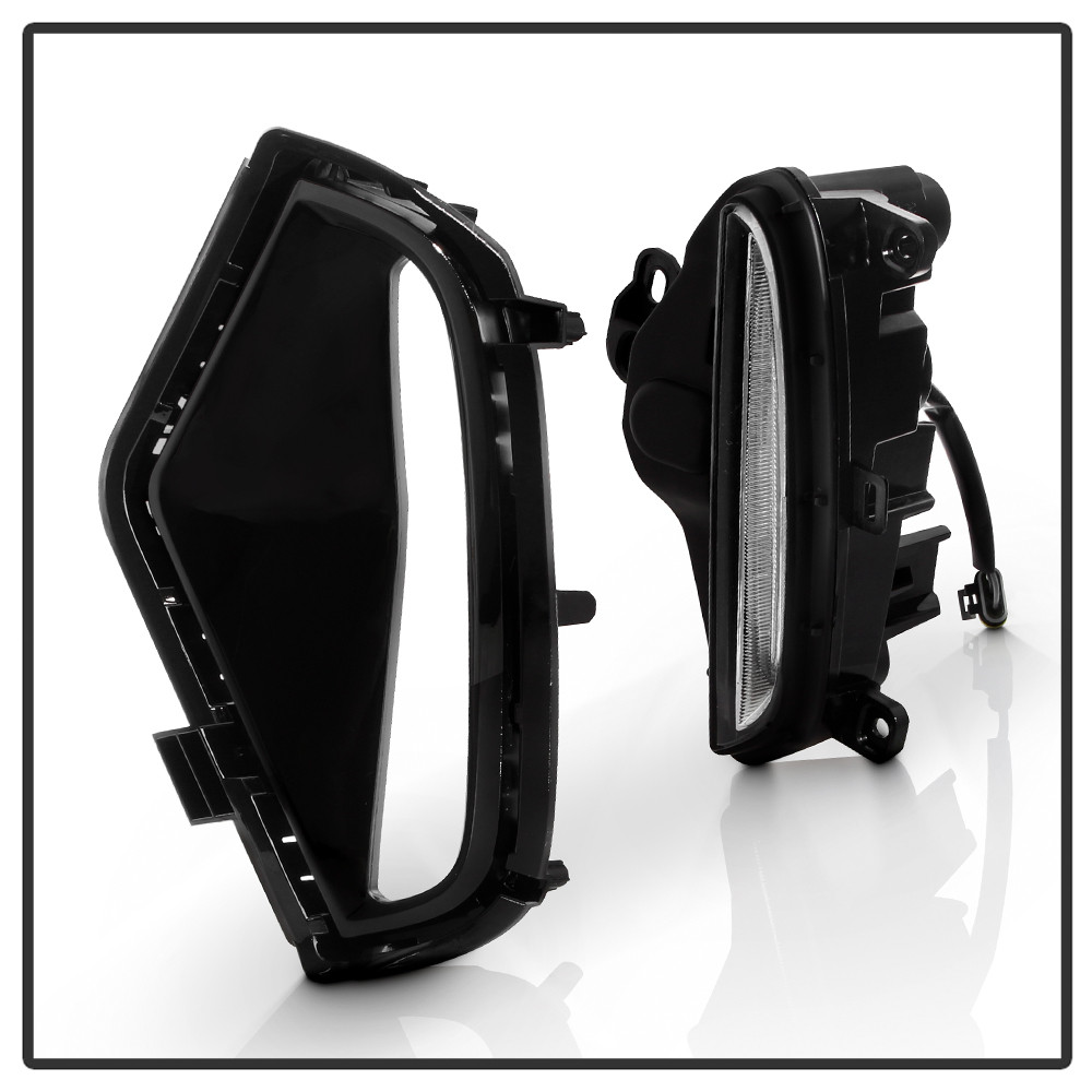 OEM Full LED Fog Lights w/ Switch - Clear (9051357)
