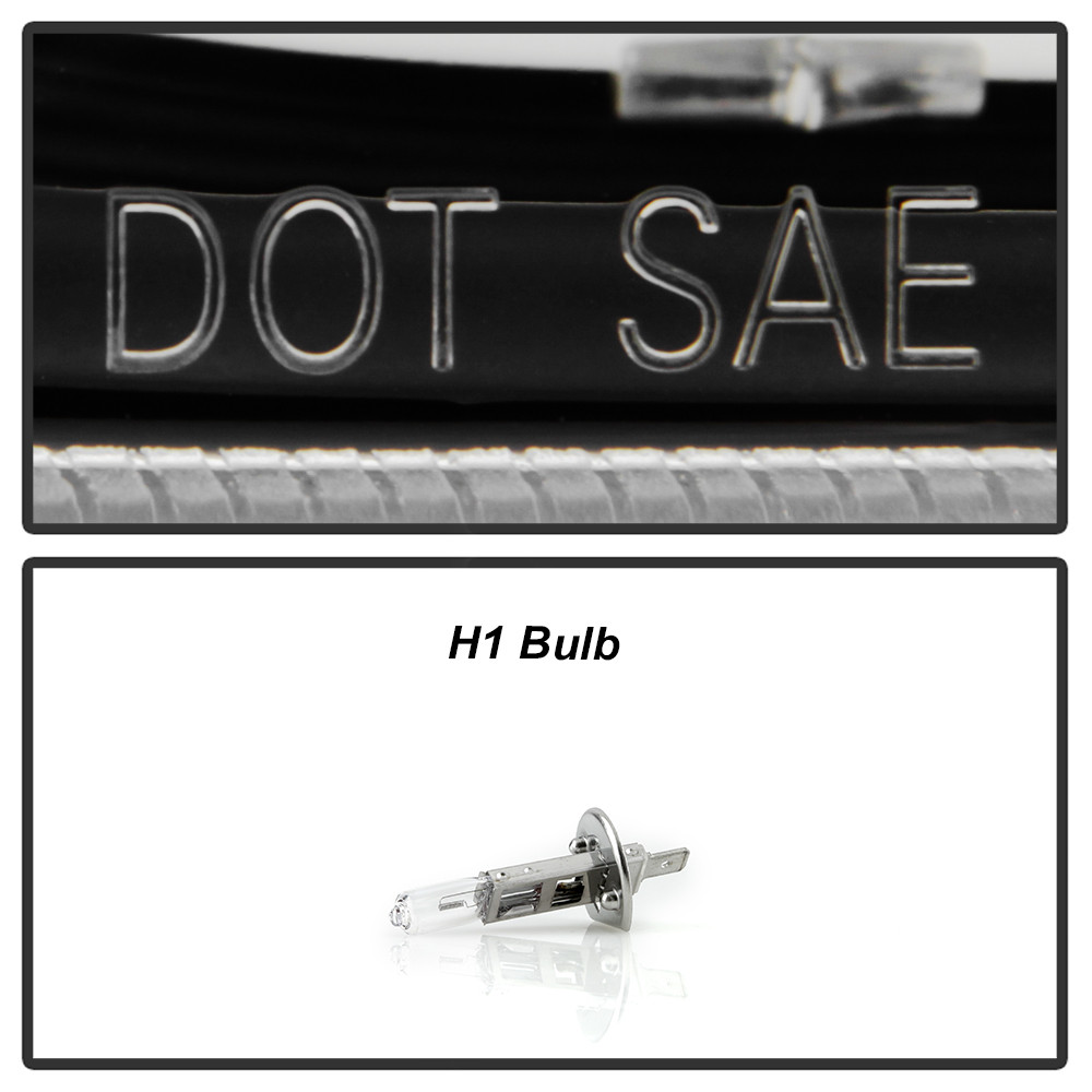 High-Power LED Module ( Low Beam ) Equipped Headlights - Black (5088499)