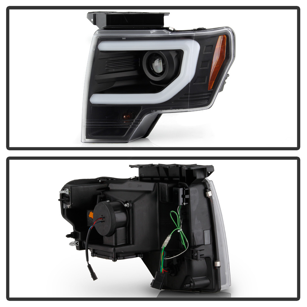 Light Bar Projector Headlights - Black (5087591)