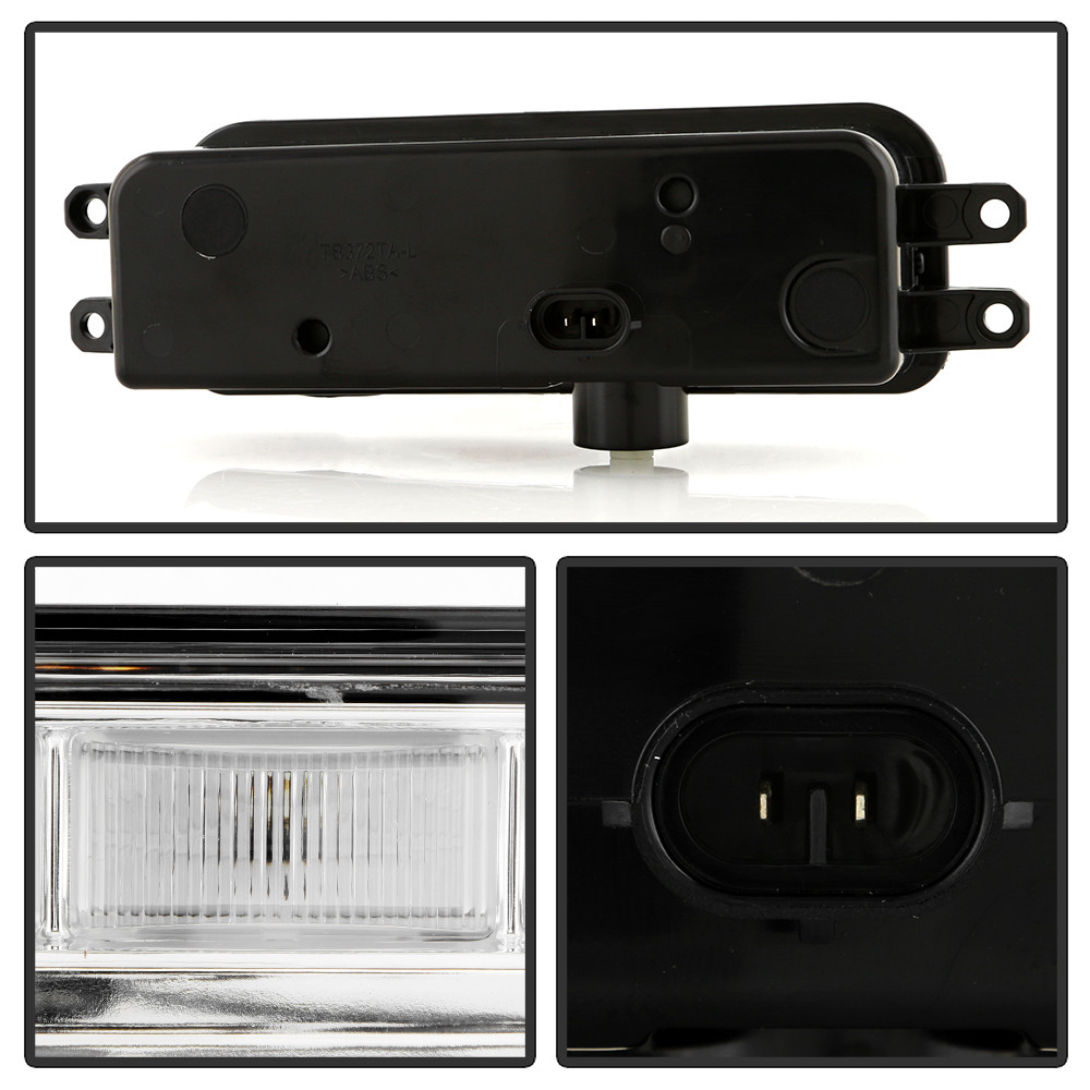 OEM Full LED Fog Lights w/ Switch - Clear