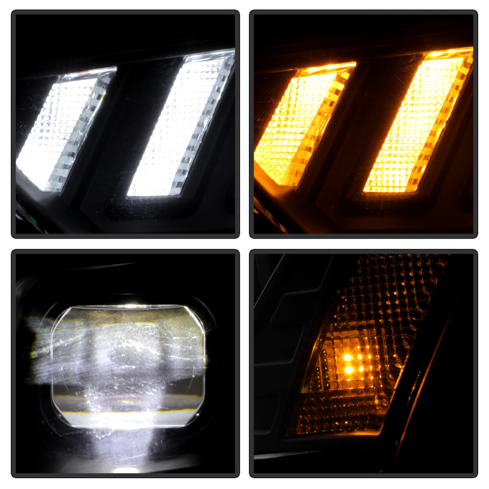 High-Power LED Module ( Low Beam ) Equipped Headlights - Black (5088345)