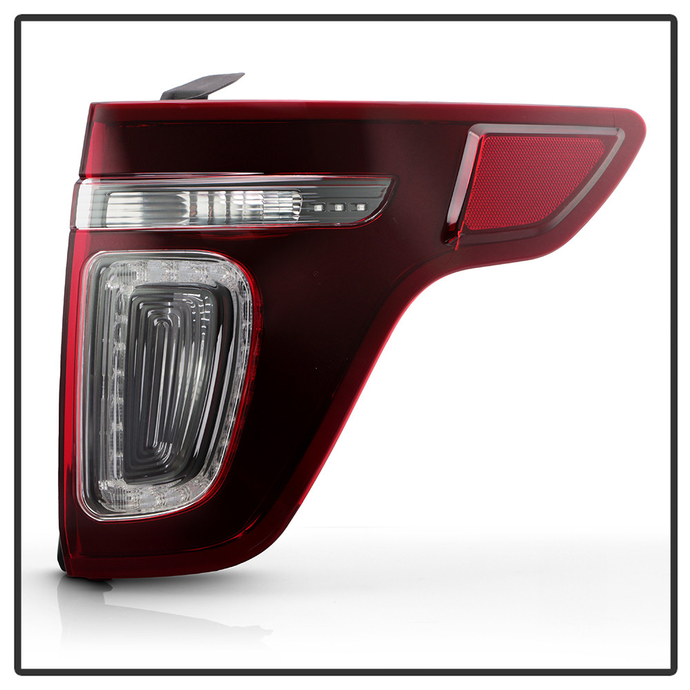 Dark Red LED Tail Light - OE Right