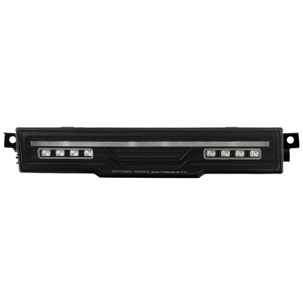 LED Rear Bumper Light w/ Fog Light - Black — primary image