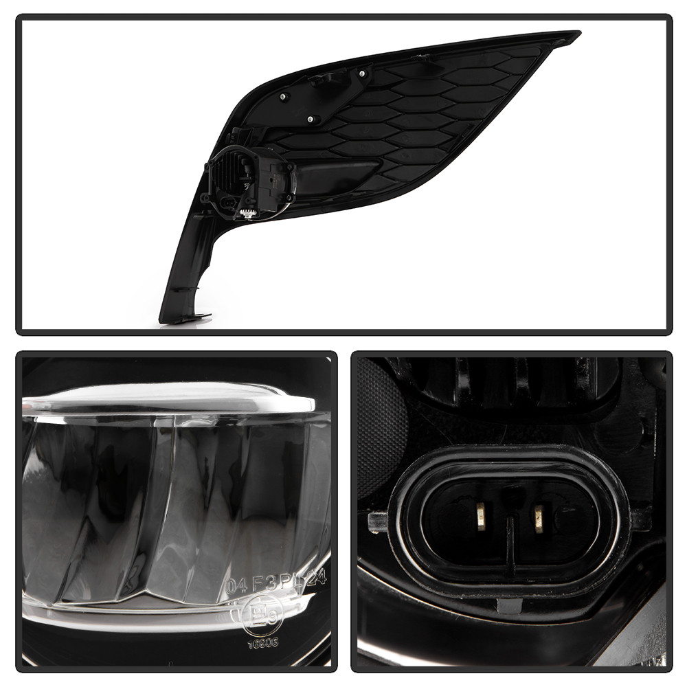 OEM Full LED Fog Lights w/ Switch - Clear (9052217)
