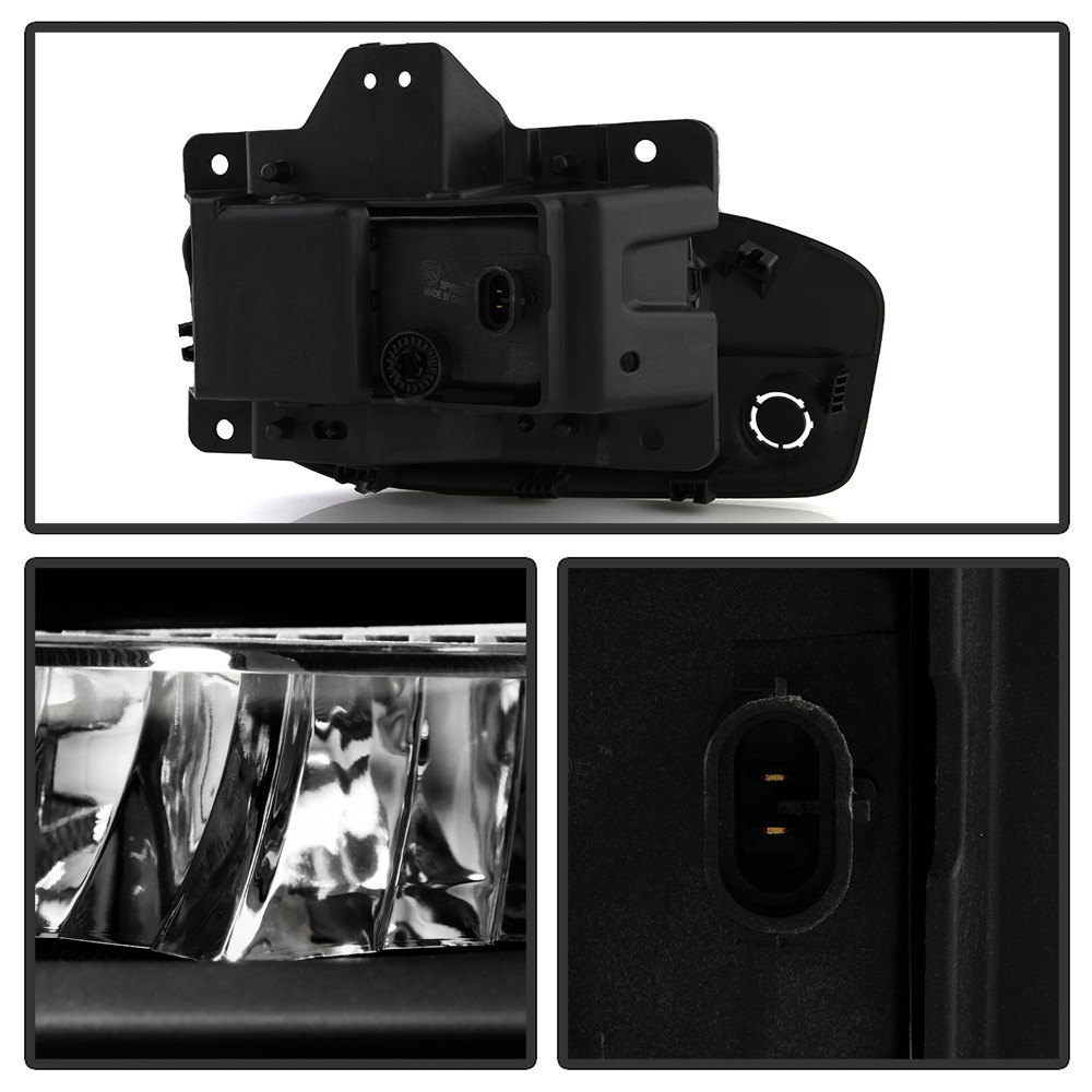 OEM LED Fog Lights w/ Universal Switch - Clear (9051050)