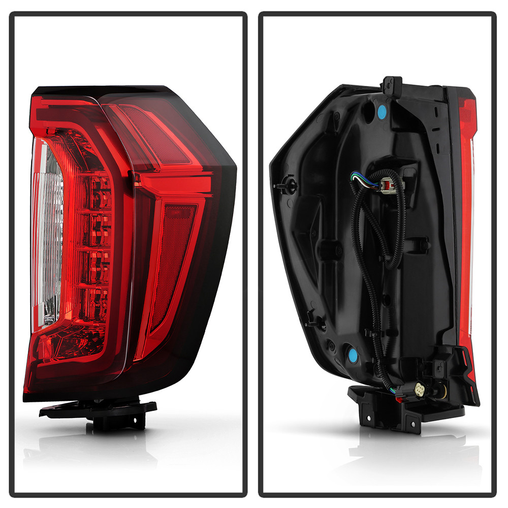 LED Red / Clear Tail Light - OE Right