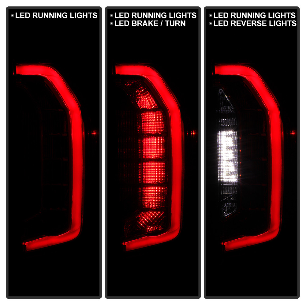 LED Red / Clear Tail Light - OE Right