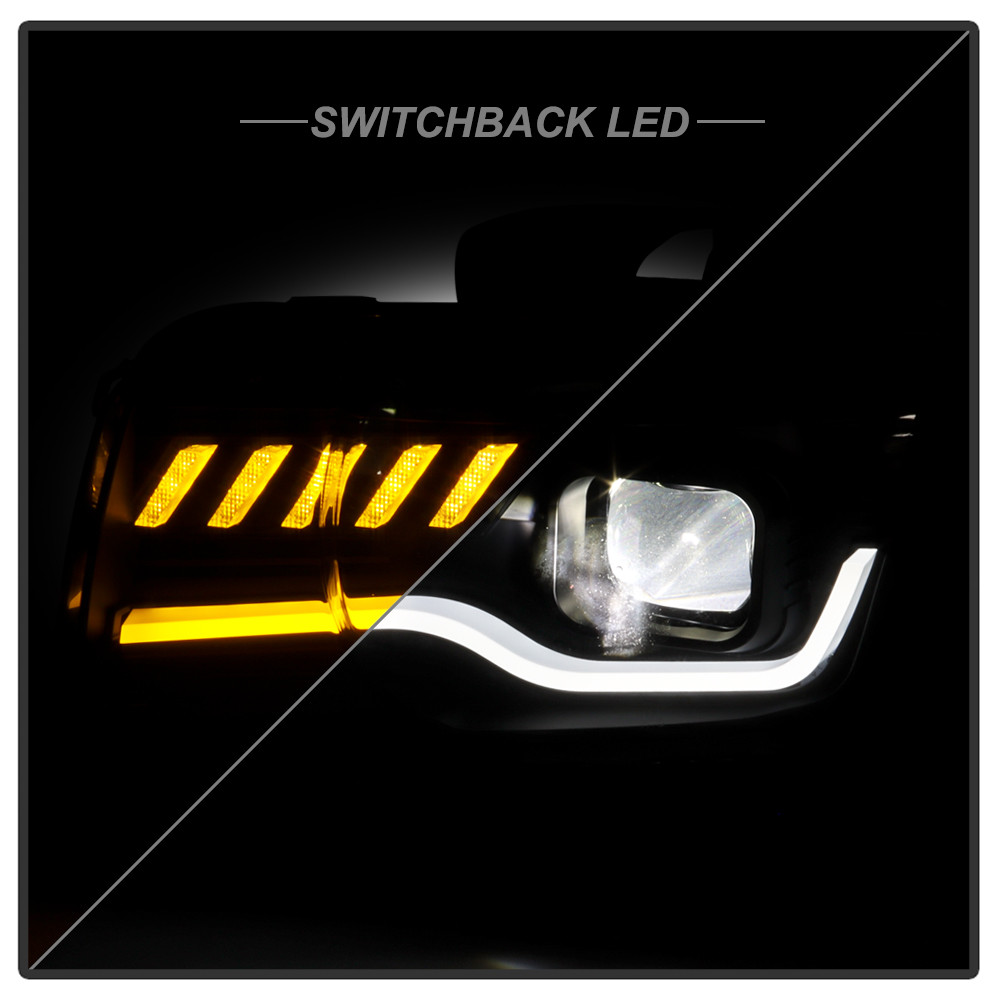 High-Power LED Module ( Low Beam ) Equipped Headlights - Black (5088536)