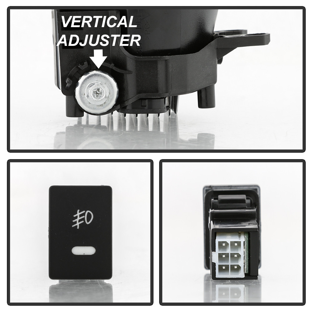 OEM LED Fog Lights w/ OEM switch - Clear