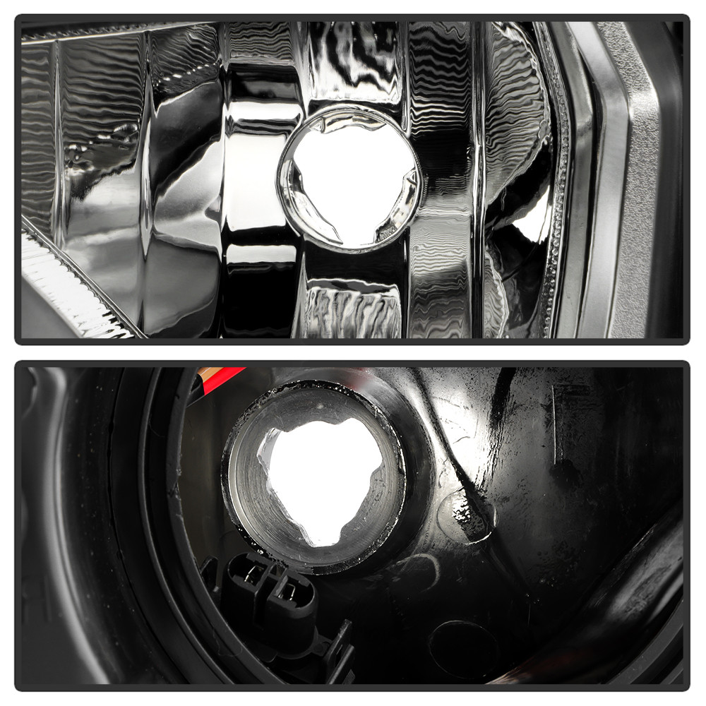 DRL Black Bezel Headlight - OE Black Left