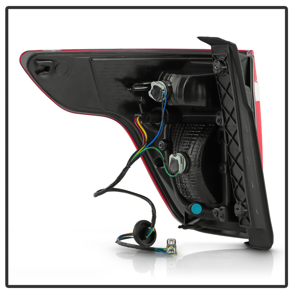 LED Red Clear Tail Light - OE Right