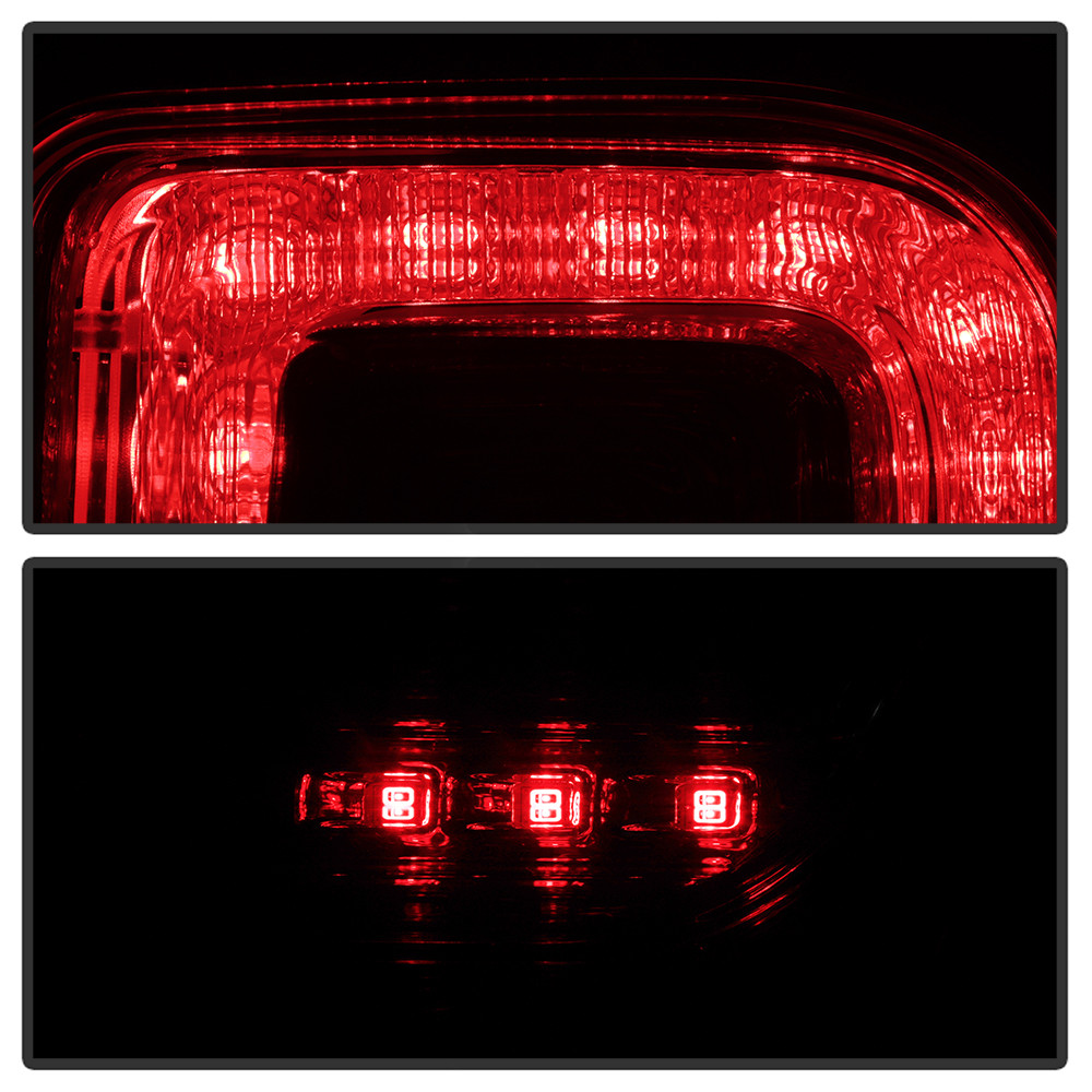 LED Red Clear Tail Light - OE Right
