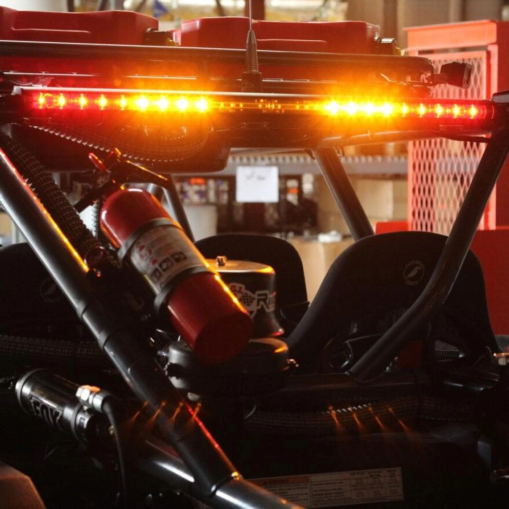 RTL LED Rear Light Bar (30 Inch; Blue) — application image