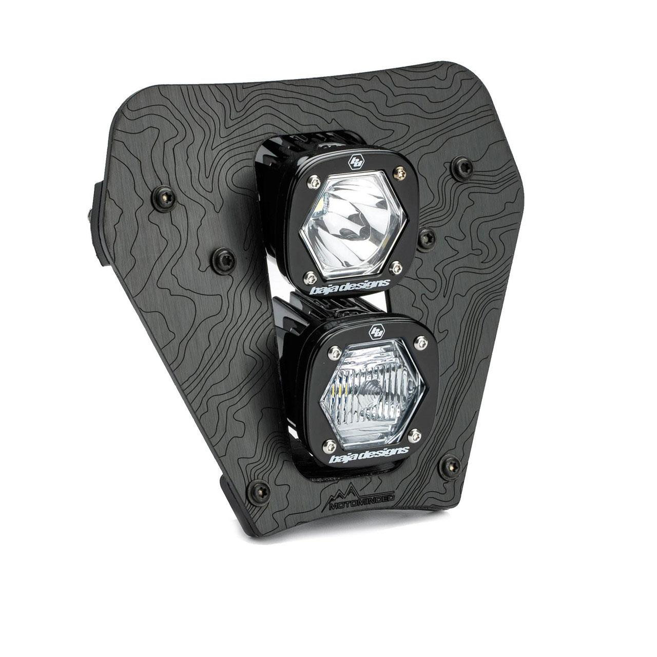 KTM Dual S1 "Gemini" (D/C) LED Headlight Kit - 2024-2026 KTM XCF-W, EC — primary image