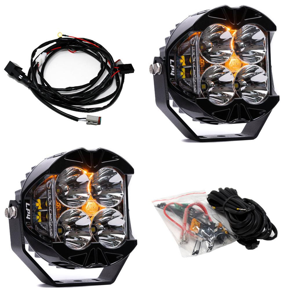 LP4 Pro LED Light Pod Pair (Spot; Clear) — primary image
