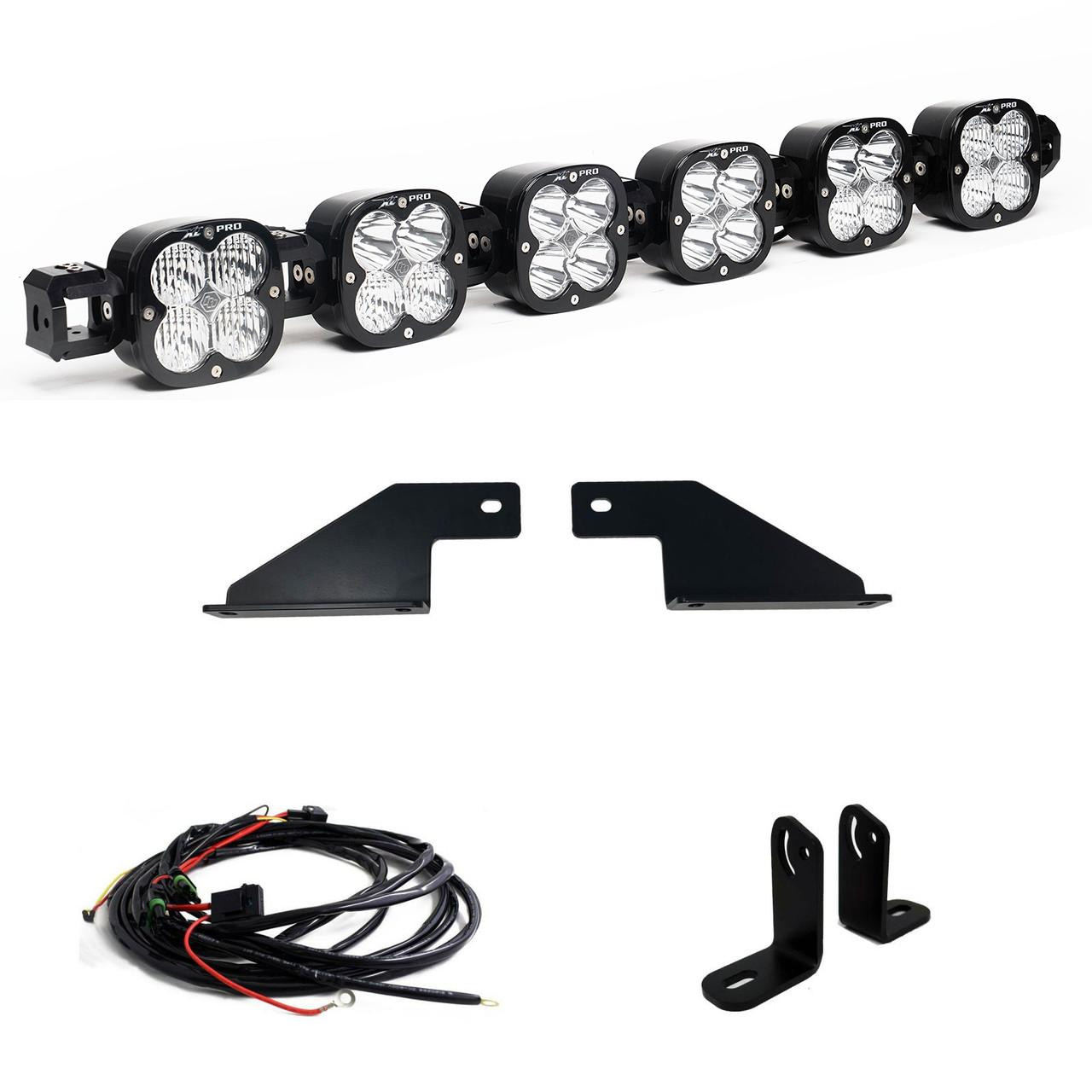 XL Pro Linkable Sport Bumper Light Kit - '21-26 F-150 Raptor (Multi-Pattern; Clear) — primary image