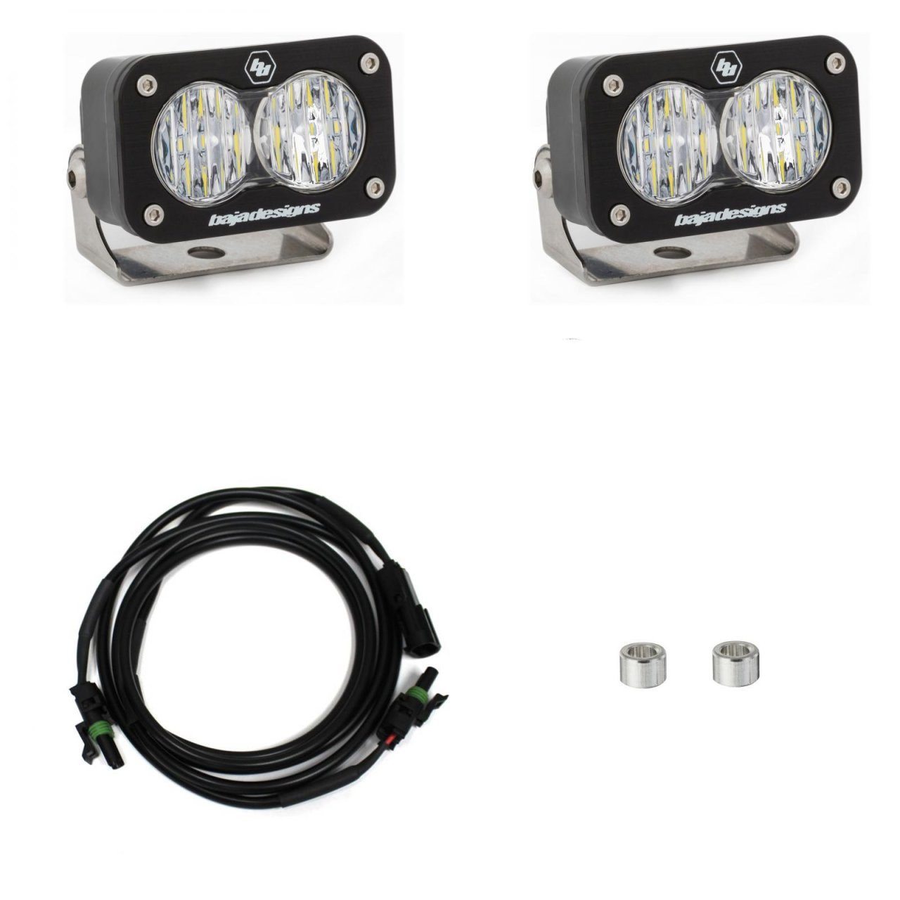 S2 Sport Dual Reverse Kit - '17-26 F-150 Raptor, '23-26 Bronco Raptor, '24-26 F-150 Raptor 37/R (Wide Cornering; Clear) — application image