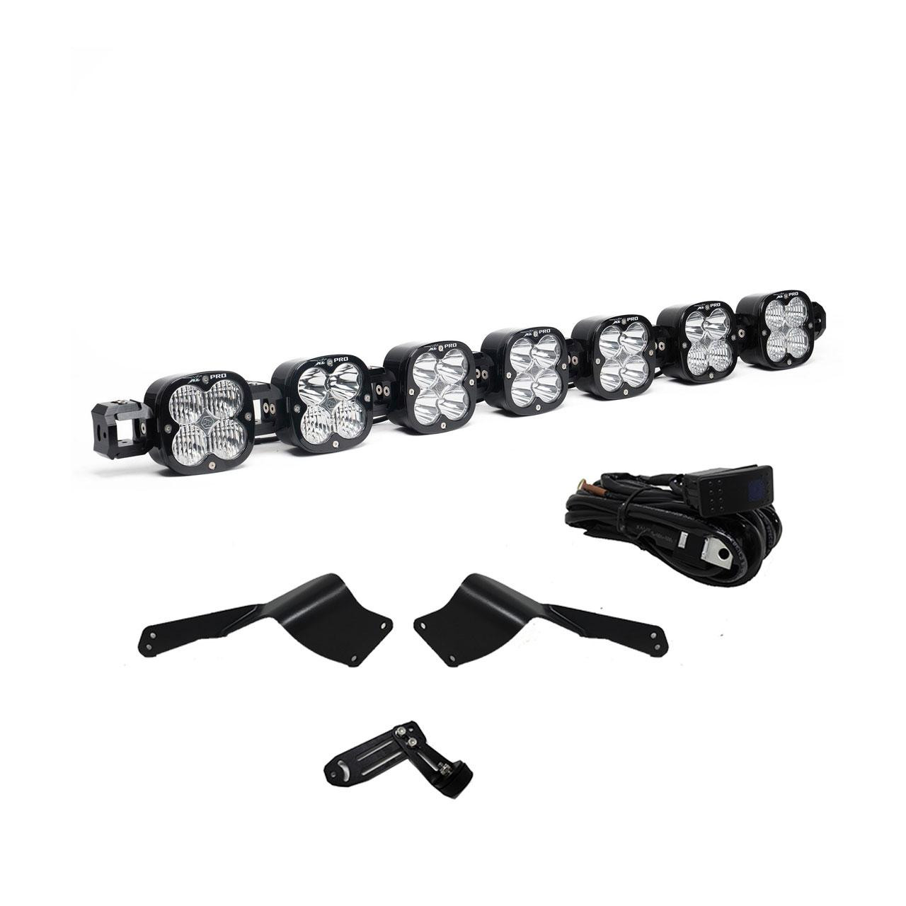 XL Pro Linkable Sport Roof Mount Kit - '17-24 Maverick X3 (Multi-Pattern, Clear) — application image