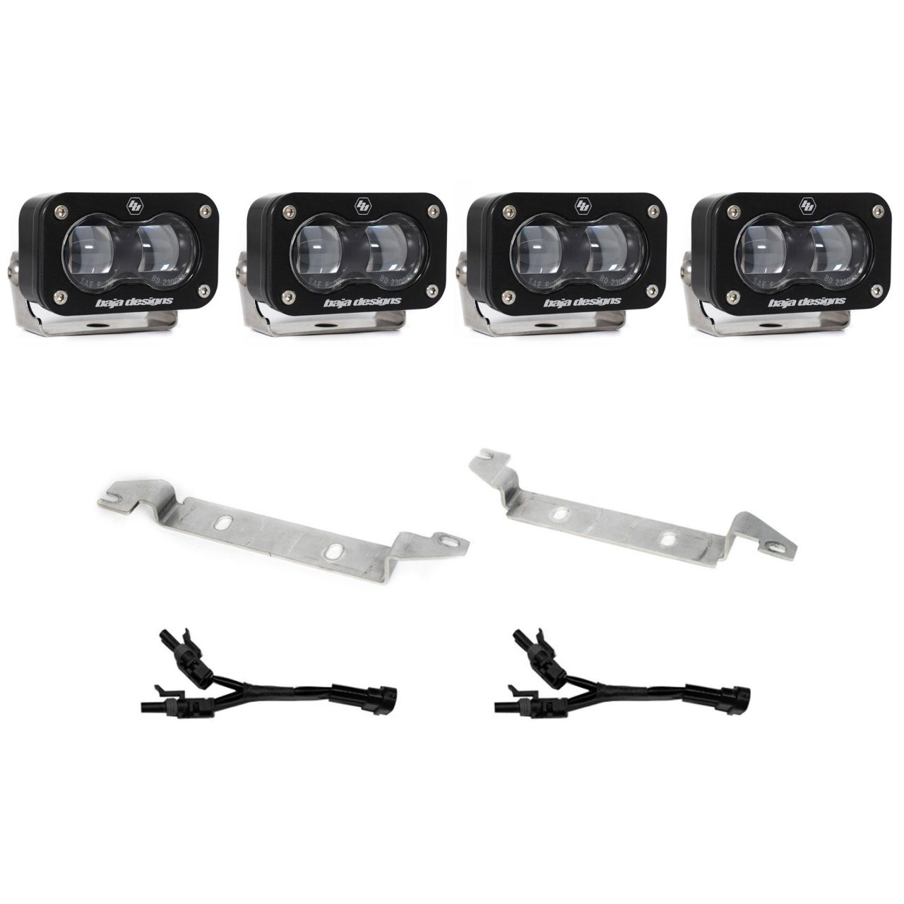 S2 SAE OEM Fog Light Replacement Kit - 2025-2026 Toyota 4Runner, Non-TRD Pro (Clear) — application image