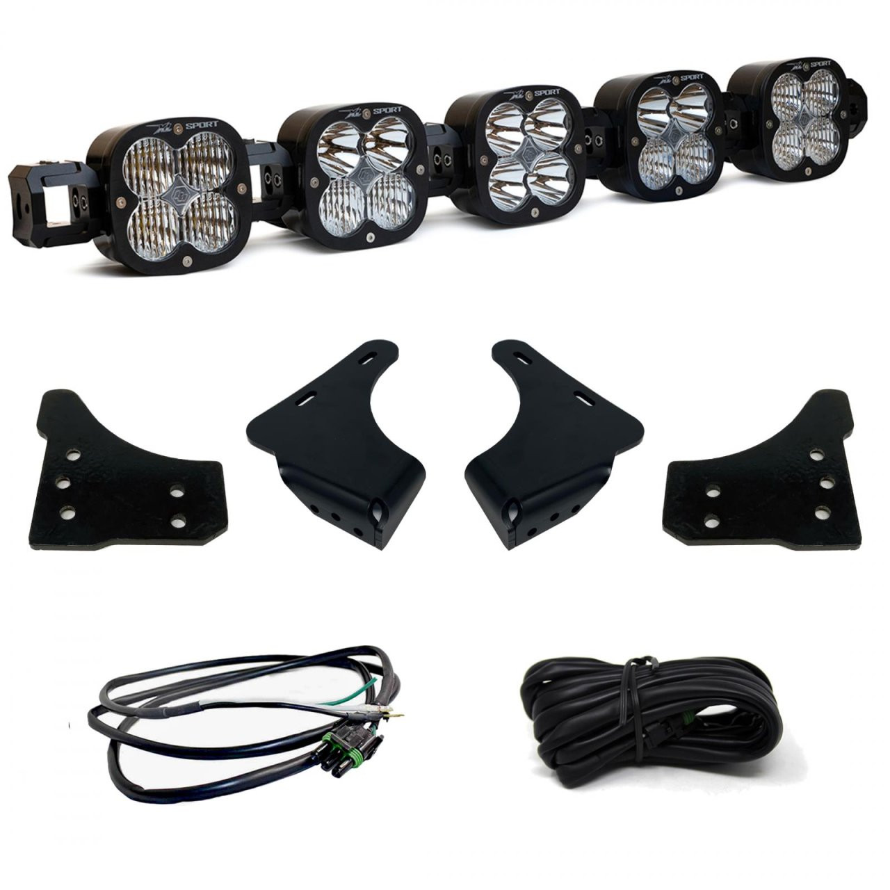 XL Sport Linkable Sport Bumper Light Kit - '21-23 F-150 (Multi-Pattern; Clear; Upfitter Wiring) — primary image