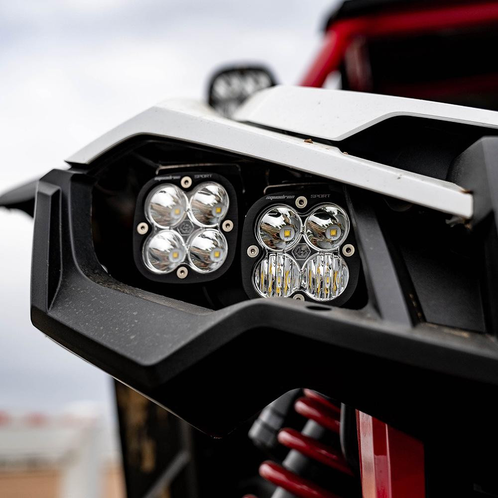Squadron Sport Headlight Kit - '19-21 Talon (Multi-Pattern; Clear) — primary image