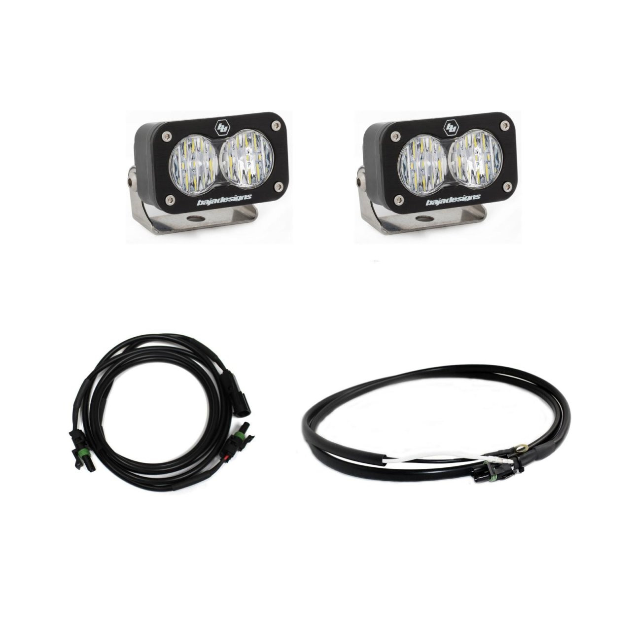 S2 Sport Dual Reverse Kit - '20-22 Silverado 2500HD/3500HD (Wide Cornering; Clear) — primary image