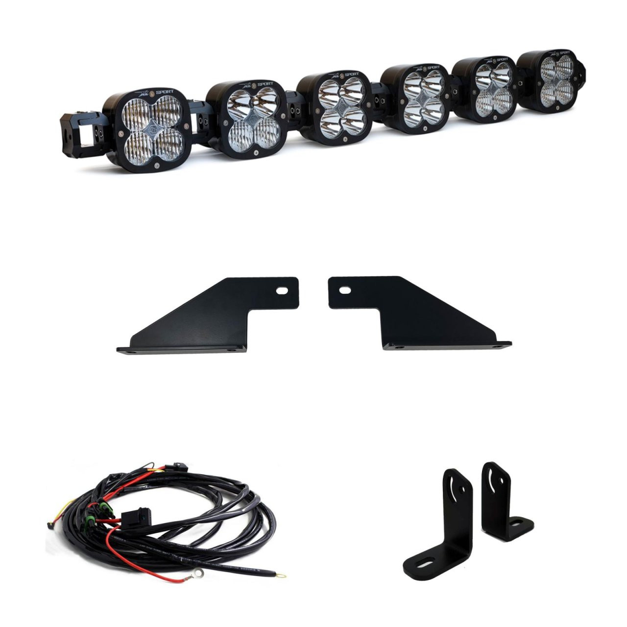 XL Sport Linkable Sport Bumper Light Kit - '21-26 F-150 Raptor (Multi-Pattern; Clear) — primary image
