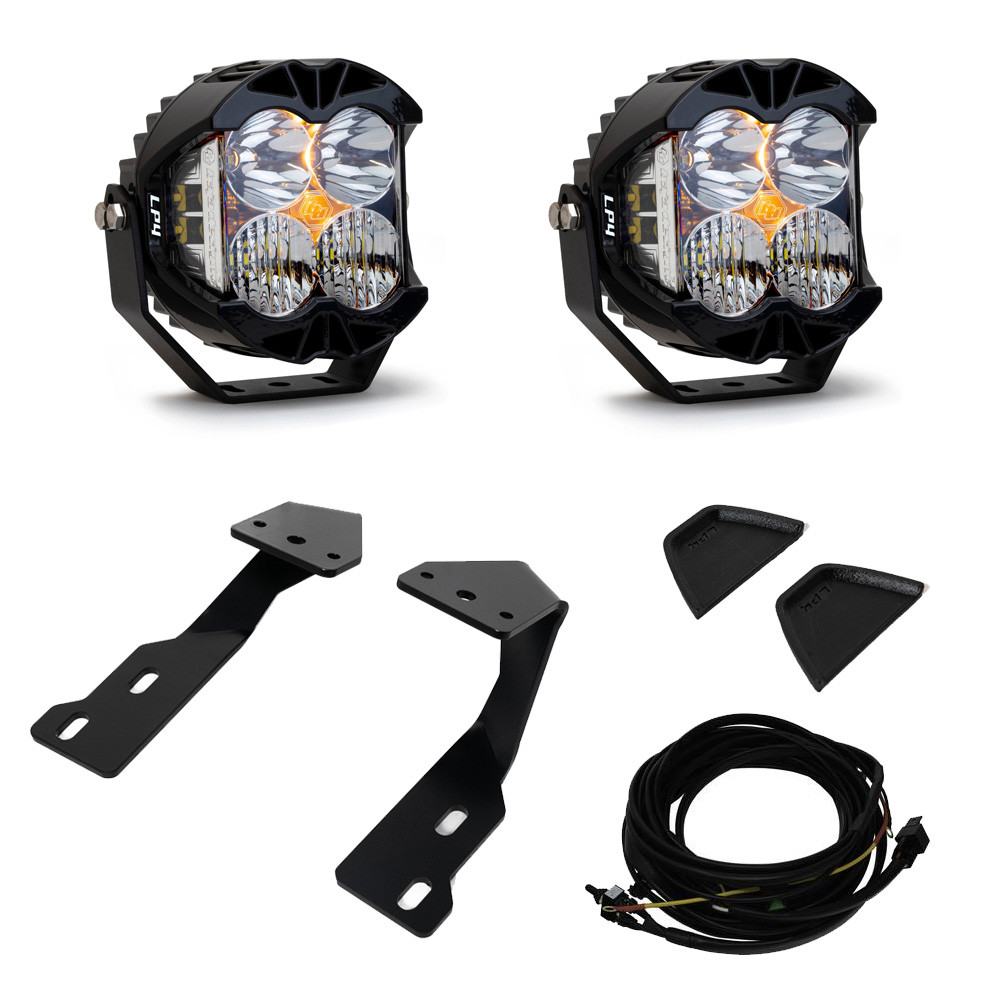 LP4 A-Pillar Kit - Mercedes 2019-26 Sprinter (Driving/Combo; Clear; Toggle) — application image