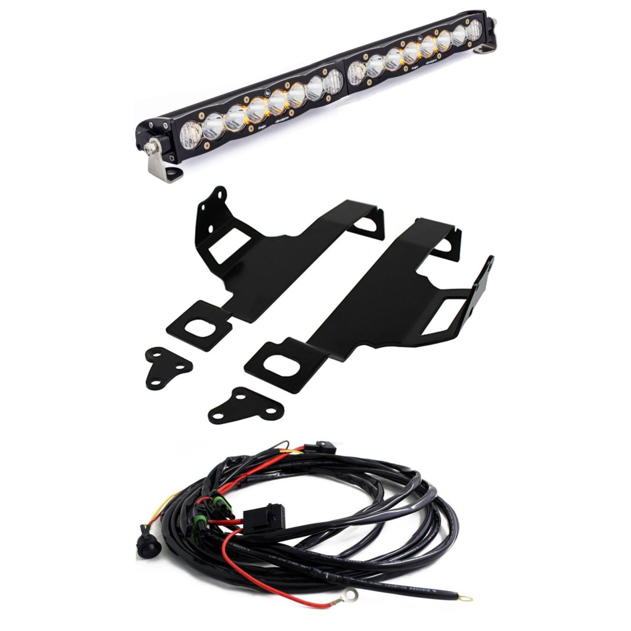 S8 20 Inch Bumper Light Kit - '11-16 F-250/350 Super Duty (Driving/Combo; Clear) — primary image