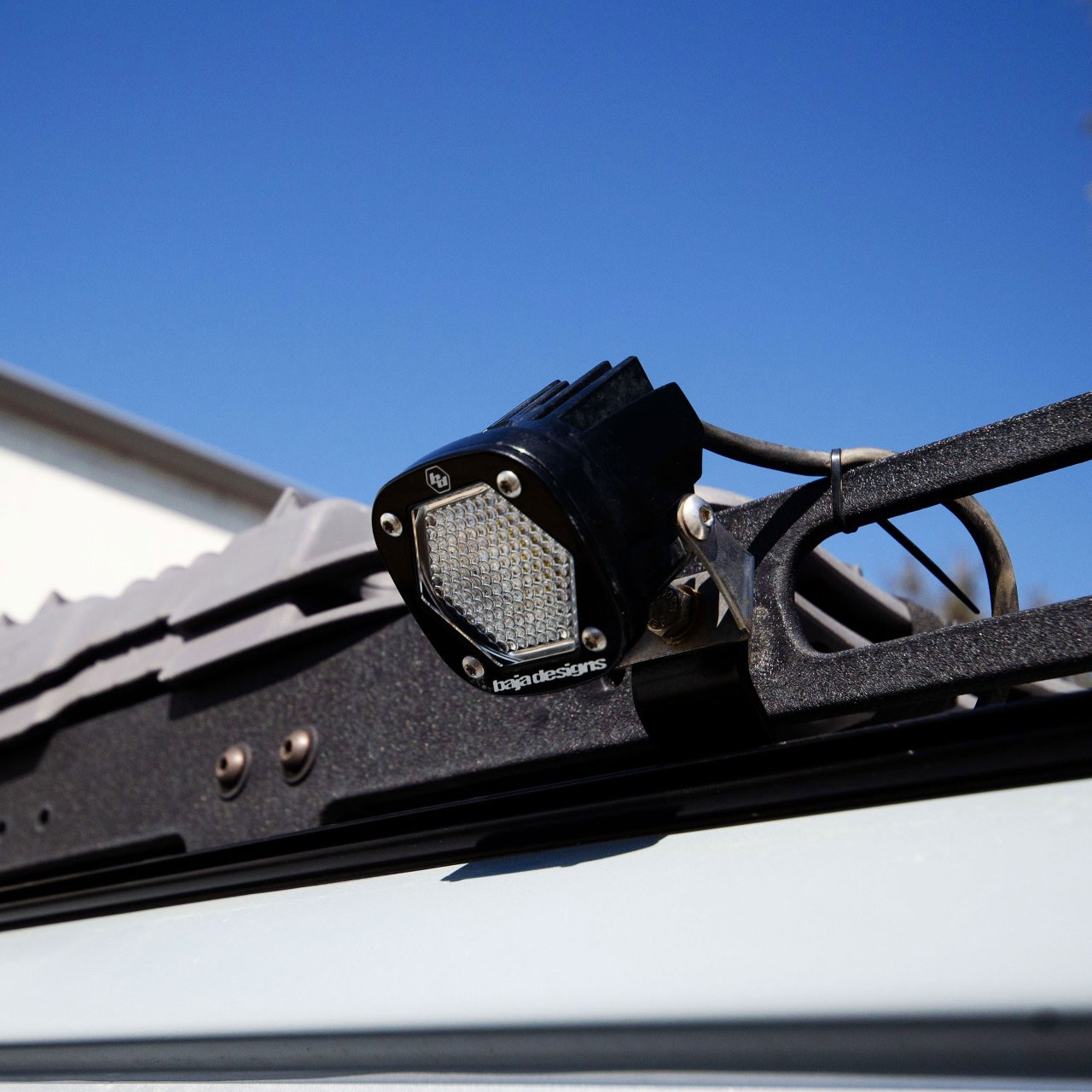 S1 Roof Rack Rail Kit - '19-26 Sprinter 1500/2500/3500 (Work/Scene; Clear) — installed view