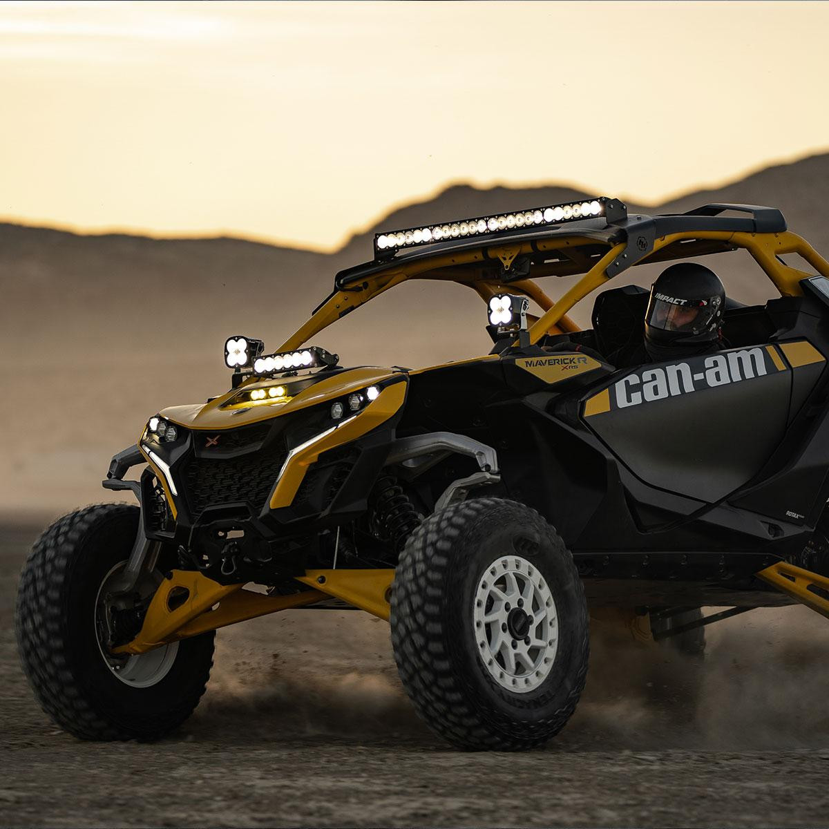 Can-Am, Maverick R, 40" OnX6+ Roof Mount Kit — application image