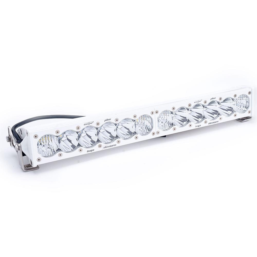 OnX6+ White Straight LED Light Bar (20 Inch; Driving/Combo; Clear) — application image