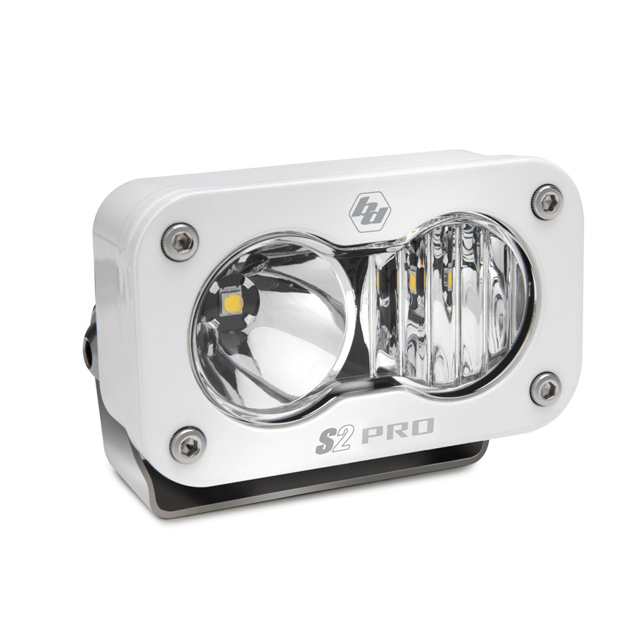 S2 Pro White LED Light Pod (Driving/Combo; Clear) — primary image